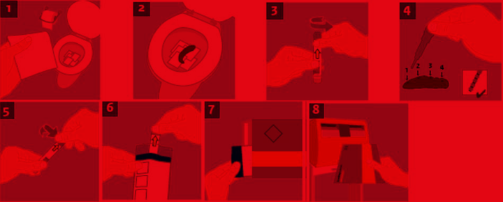 Voor thuis afname en afname buis